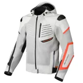 Macna Risant Night Eye grey/orange leather men jacket vel.54