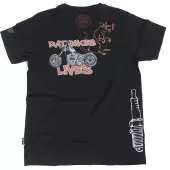 T-shirt Rusty Pistons RPTSM70 Rat bikes czarny