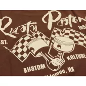 Koszulka Rusty Pistons RPTSM77 Carson brązowa