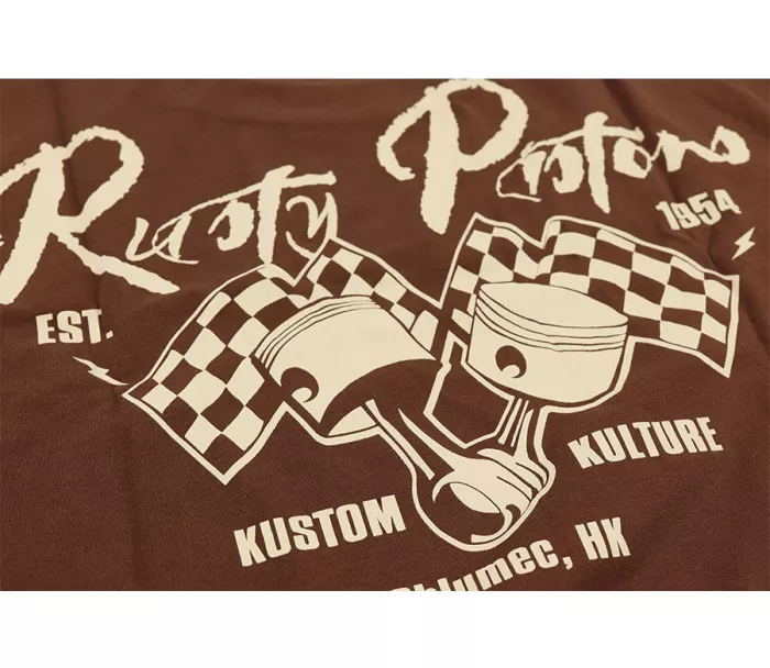 Koszulka Rusty Pistons RPTSM77 Carson brązowa