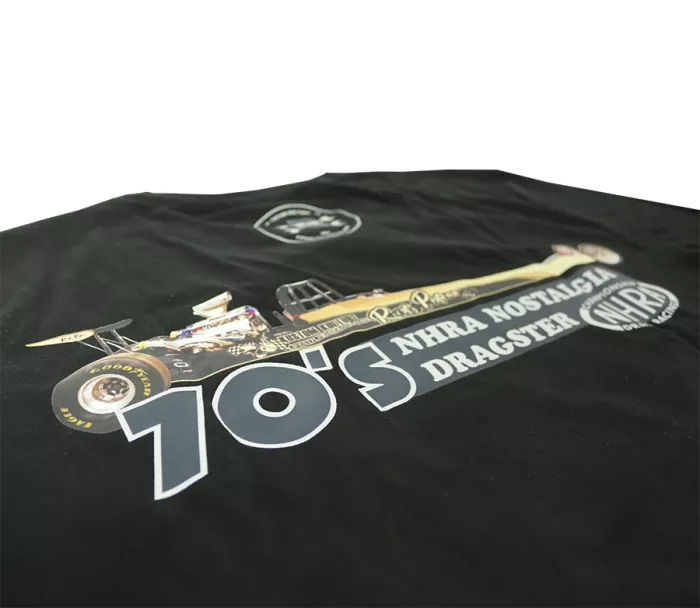 T-shirt Rusty Pistons RPTSM74 Dragster czarny