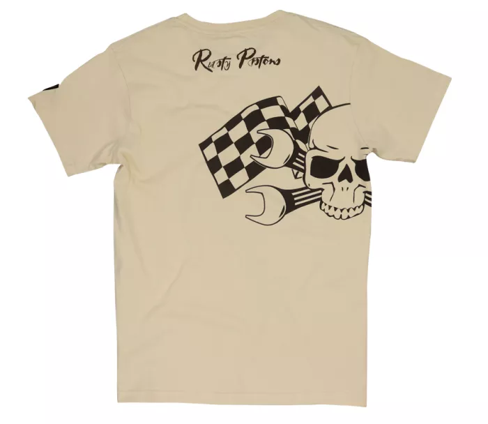 T-shirt Rusty Pistons RPTSM57 Flathead beżowy