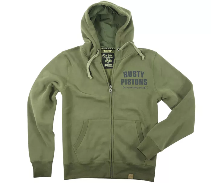 Bluza z kapturem Rusty Pistons RPSWM52 Riggins khaki