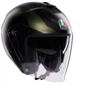 Kask otwarty AGV IRIDES E2206 SAKAI MATT GREEN/BLACK