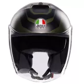 Kask otwarty AGV IRIDES E2206 SAKAI MATT GREEN/BLACK