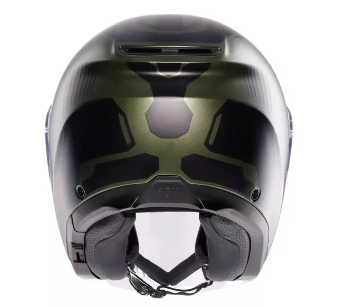 Kask otwarty AGV IRIDES E2206 SAKAI MATT GREEN/BLACK