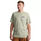 Koszulka CARHARTT Script S/S Patch t-shirt sage