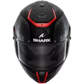 Kask motocyklowy Shark KAR Spartan Rs Stingrey Mat Czarny Antracyt Czerwony