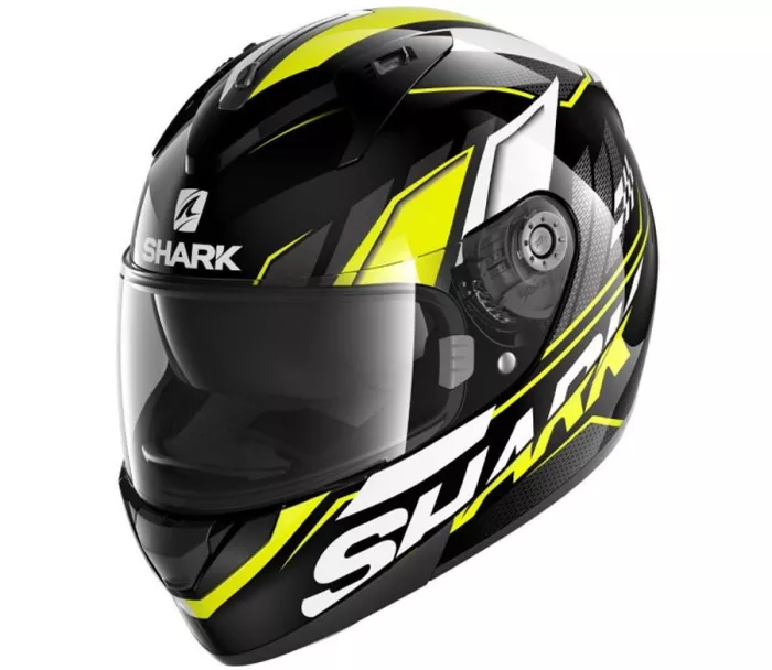 Kask motocyklowy Shark KYW Ridill 1.2 Phaz czarno-żółty