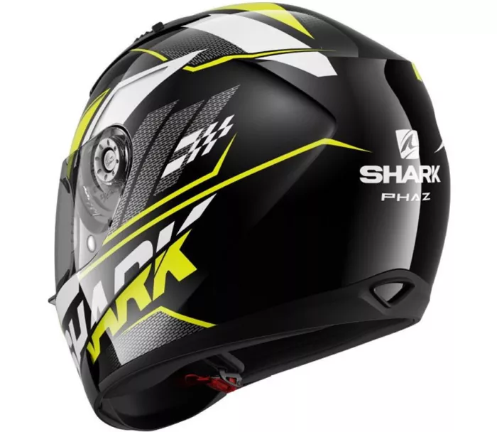 Kask motocyklowy Shark KYW Ridill 1.2 Phaz czarno-żółty