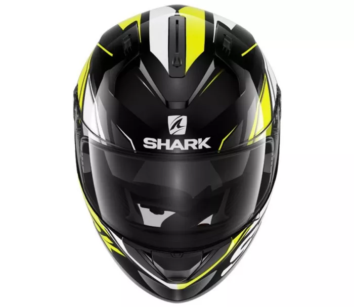 Kask motocyklowy Shark KYW Ridill 1.2 Phaz czarno-żółty