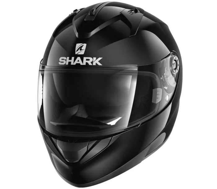 Kask motocyklowy Shark RIDILL BLANK Czarny