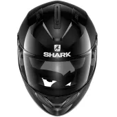 Kask motocyklowy Shark RIDILL BLANK Czarny