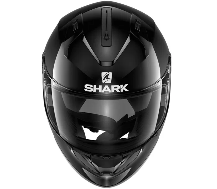 Kask motocyklowy Shark RIDILL BLANK Czarny