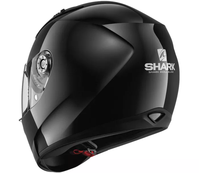 Kask motocyklowy Shark RIDILL BLANK Czarny