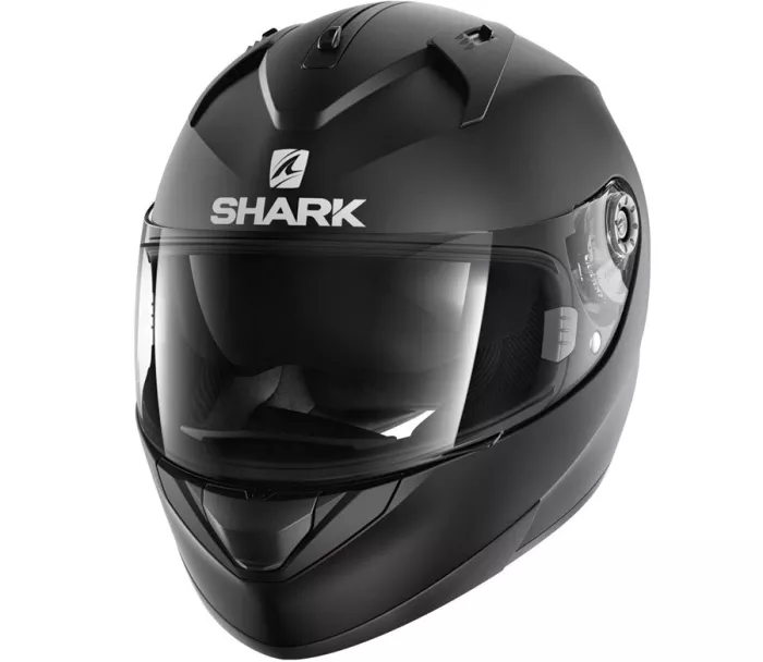 Kask motocyklowy Shark KMA RIDILL BLANK Mat Czarny