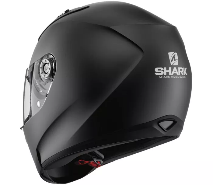 Kask motocyklowy Shark KMA RIDILL BLANK Mat Czarny