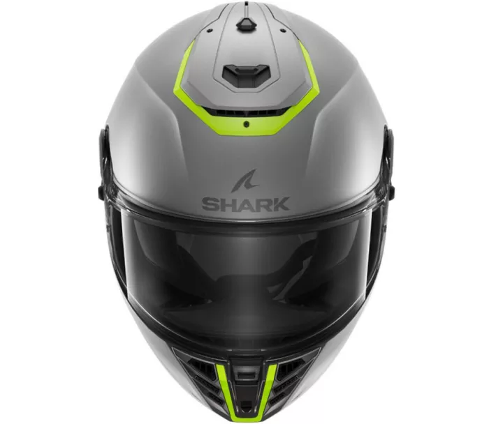 Kask motocyklowy Shark SPARTAN RS BLANK Mat SP Silver Yellow Silver/SYS