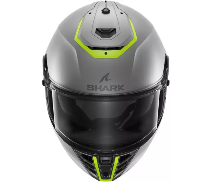 Kask motocyklowy Shark SPARTAN RS BLANK Mat SP Silver Yellow Silver/SYS rozmiar L