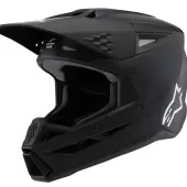 Kask dziecięcy Alpinestars SM3 Solid black matt helmet