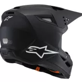 Kask dziecięcy Alpinestars SM3 Solid black matt helmet