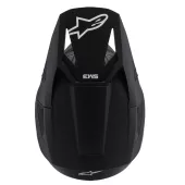 Kask dziecięcy Alpinestars SM3 Solid black matt helmet