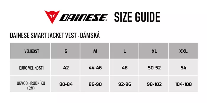 Damska kamizelka z poduszką powietrzną Dainese Smart Jacket + certyfikowany serwis poduszek powietrznych