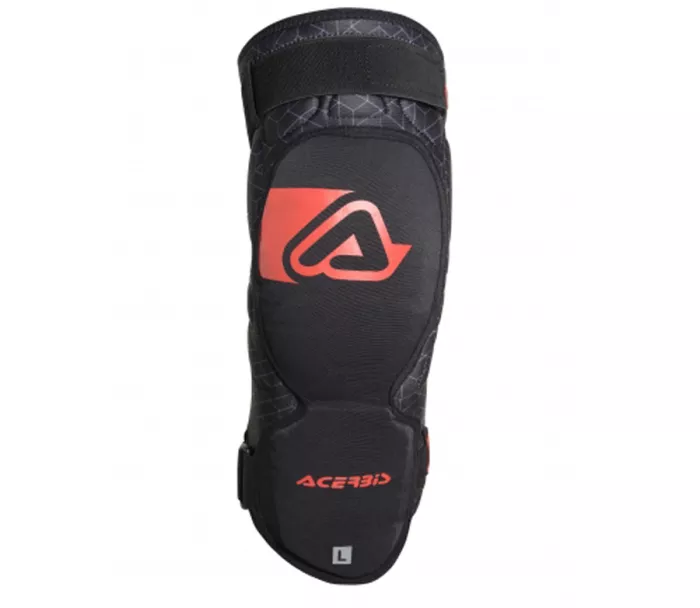 Acerbis Soft 3.0 Ochraniacze kolan czarny/czerwony