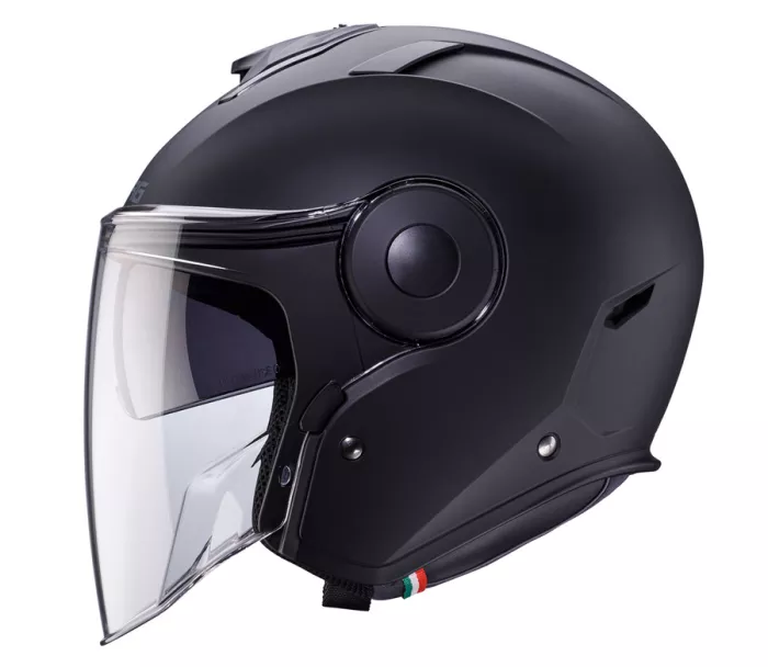 Kask otwarty Caberg Soho w kolorze czarnym matowym