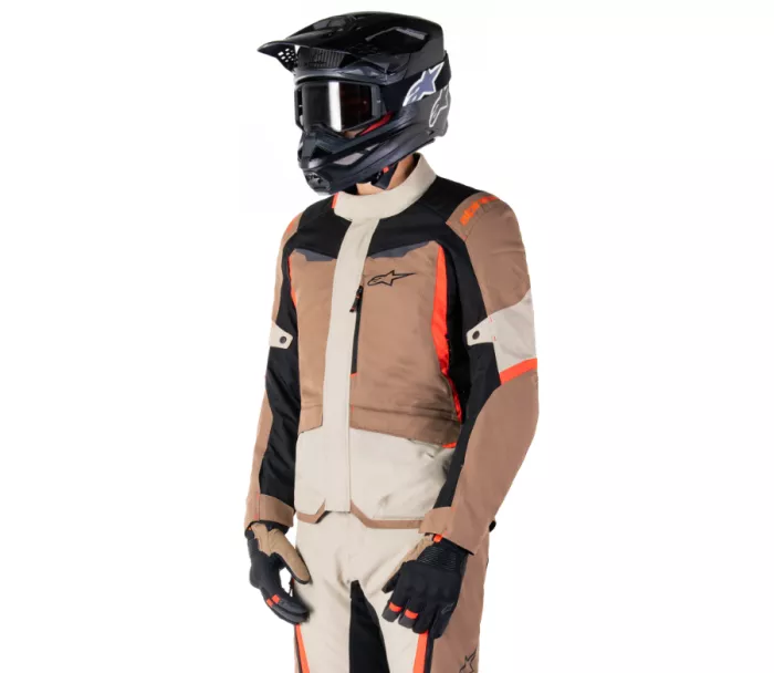 Kurtka motocyklowa Alpinestars ST-1 WTP dark khaki/sand/black/red