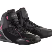 Damskie buty motocyklowe Alpinestars Stella Faster-3 Drystar czarno/fuksja