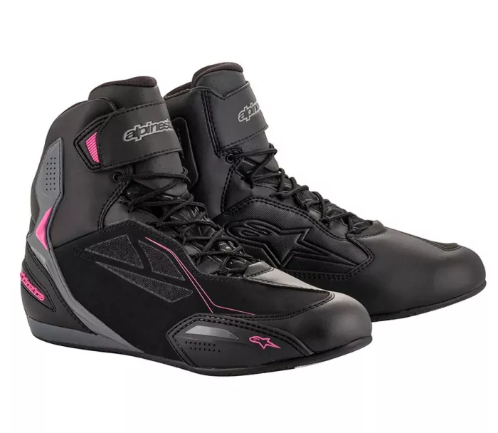 Damskie buty motocyklowe Alpinestars Stella Faster-3 Drystar czarno/fuksja