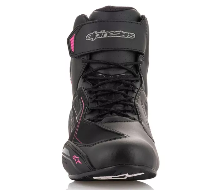 Damskie buty motocyklowe Alpinestars Stella Faster-3 Drystar czarno/fuksja