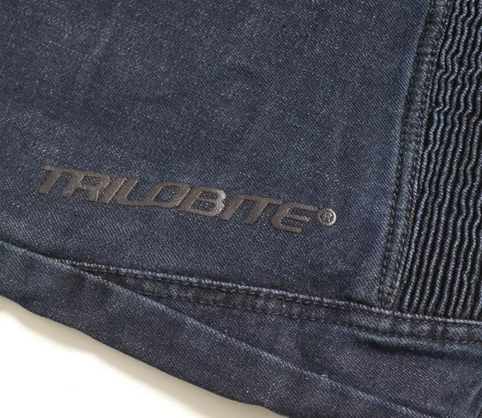 Trilobite Strada slim fit long dark blue men jeans