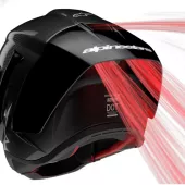 Kask motocyklowy Alpinestars Supertech R10 Team black/carbon red/white glossy