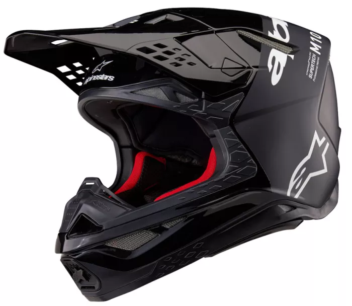 Kask motocrossowy Alpinestars Supertech M10 Flood black/dark grey