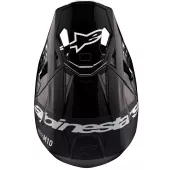 Kask motocrossowy Alpinestars Supertech M10 Flood black/dark grey