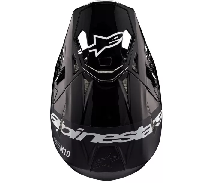 Kask motocrossowy Alpinestars Supertech M10 Flood black/dark grey