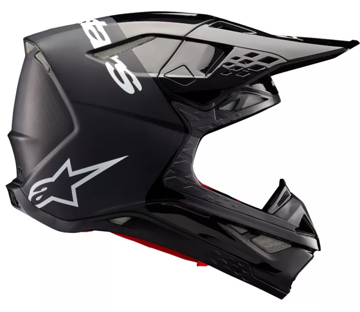 Kask motocrossowy Alpinestars Supertech M10 Flood black/dark grey