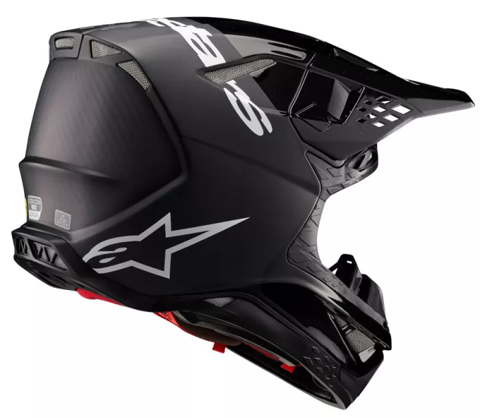 Kask motocrossowy Alpinestars Supertech M10 Flood black/dark grey