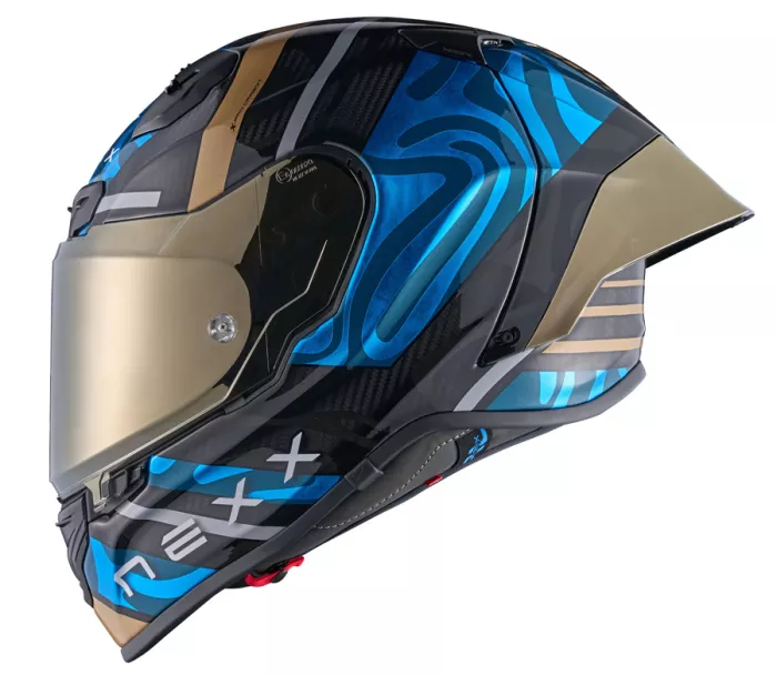 Integralny kask NEXX X.R3R SWIRL sky blue