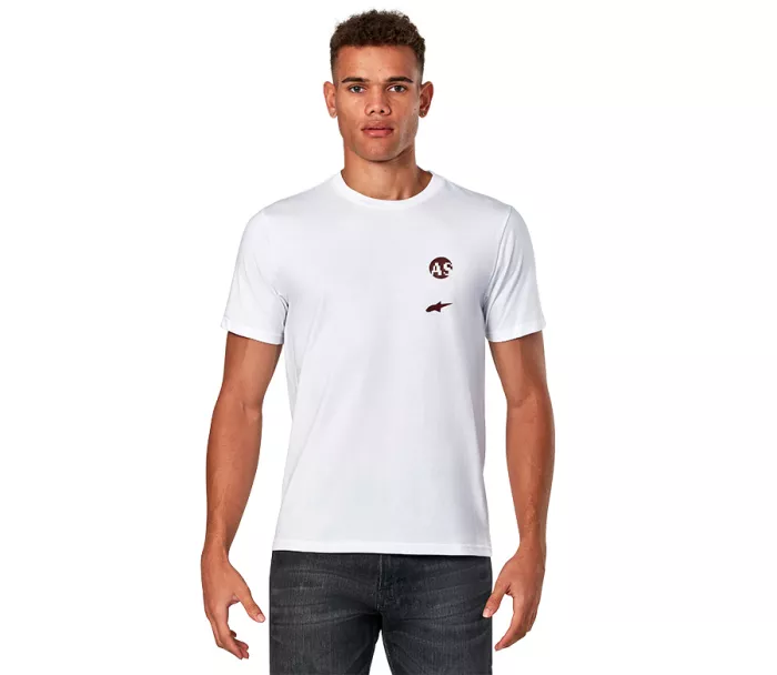 T-shirt Alpinestars Swishy biały