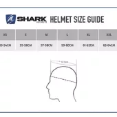 Integralny kask Shark KMA D-SKWAL 3 BLANK Black Mat