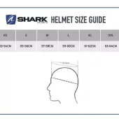 Kask motocyklowy Shark KYW Ridill 1.2 Phaz czarno-żółty