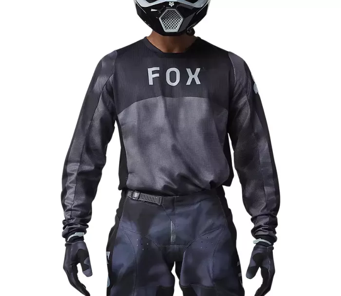 Koszulka motocrossowa Fox Taunt Jersey Black