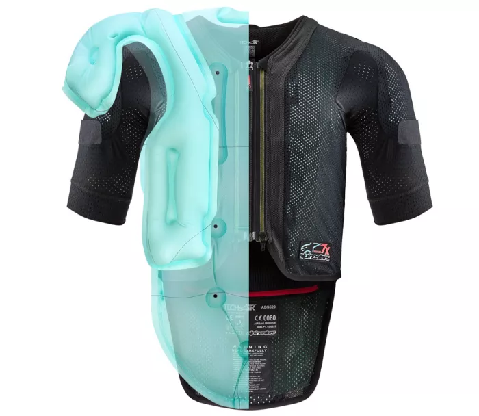 Airbag kamizelka Alpinestars Tech-Air 7x vest black/red