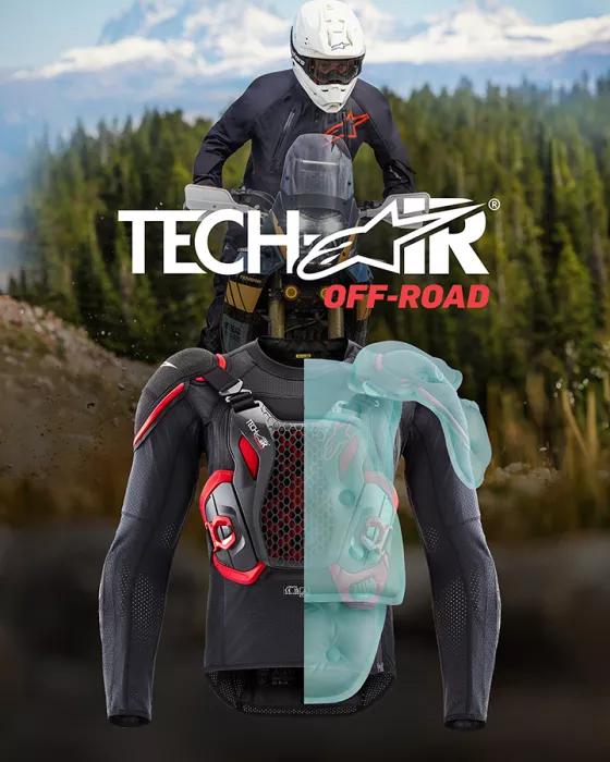 Airbag system Alpinestars TECH-AIR® OFF-ROAD black/red