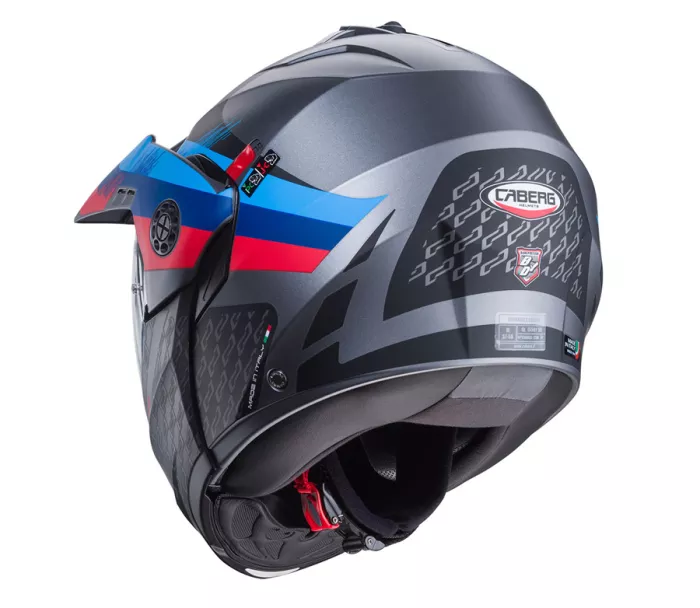 Kask składany Caberg Tourmax X Sarabe matt gun metal/black/BMW colors