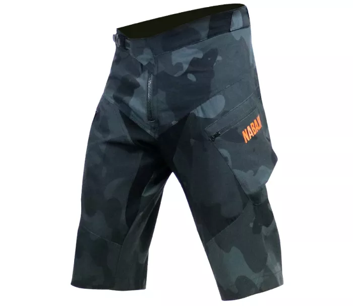 Męskie spodenki Trautenberk black camo/orange