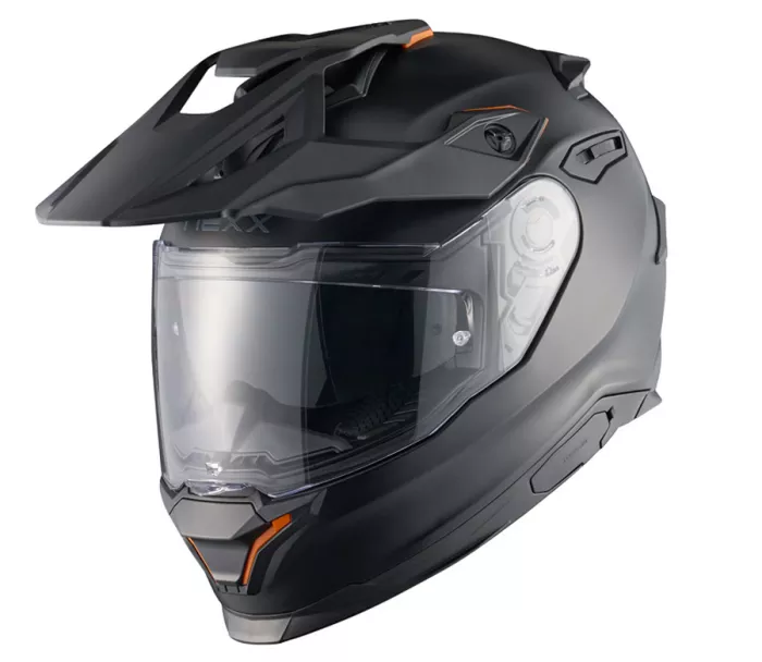 Kask przygodowy NEXX Y.TRAVL Plain black MT